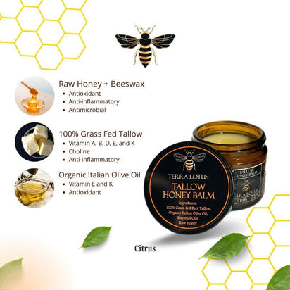 Beef Tallow Honey Moisturizer